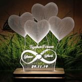 Customized Infinity heart light - Anniversary gifts - Gift for her - Wedding Special - Best gift for wife - BBD GIFTS